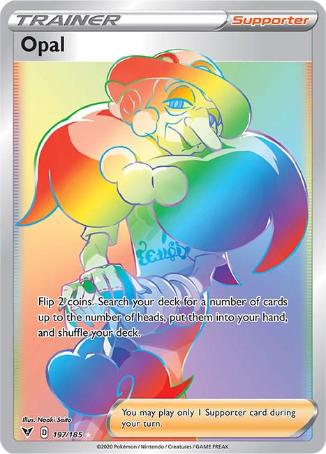 Opal - 197/185 - Full art hyper rare