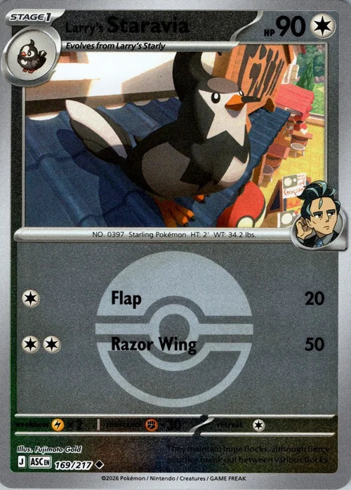 Larry´s Staravia - 169/217 - Uncommon reverse