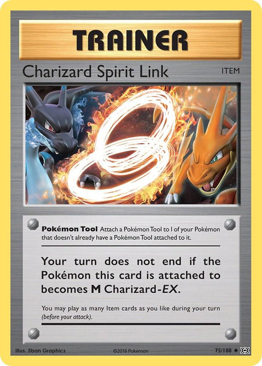 Charizard Spirit Link - 75/108 - uncommon