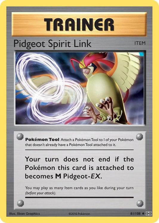 Pidgeot Spirit Link - 81/108 - uncommon