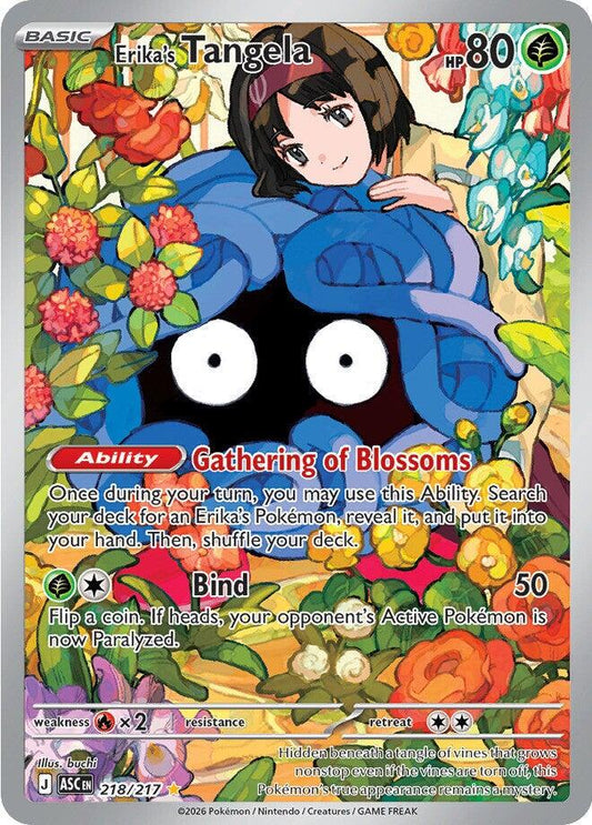 Erika´s Tangela - 218/217 - Special illustration rare