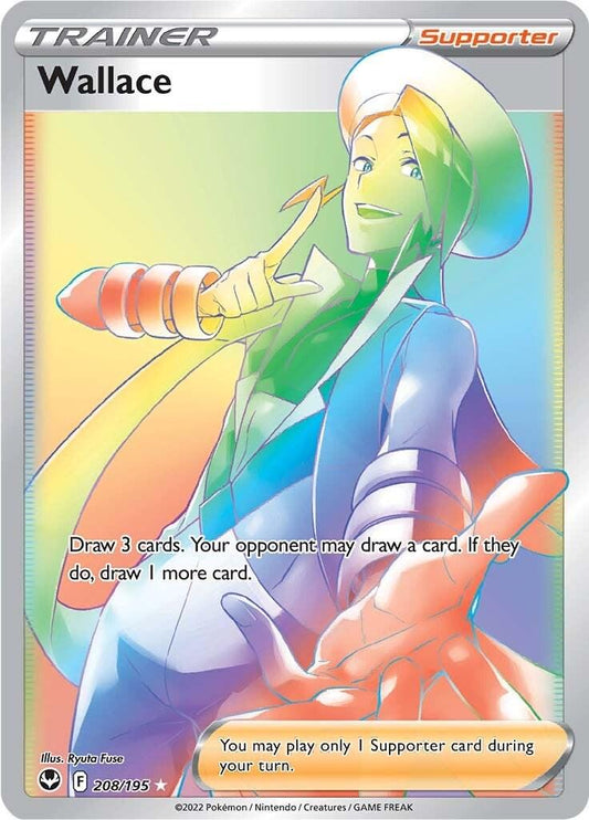 Wallace - 208/195 - Full art Hyper rare