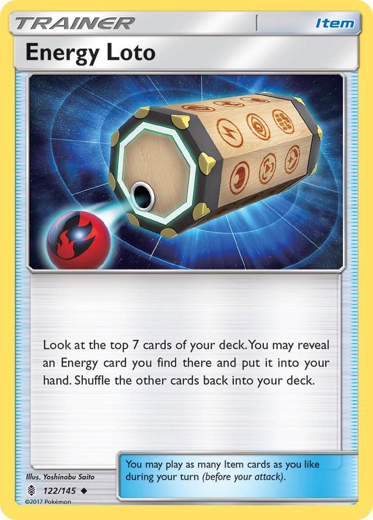 Energy Loto - 122/145 - uncommon