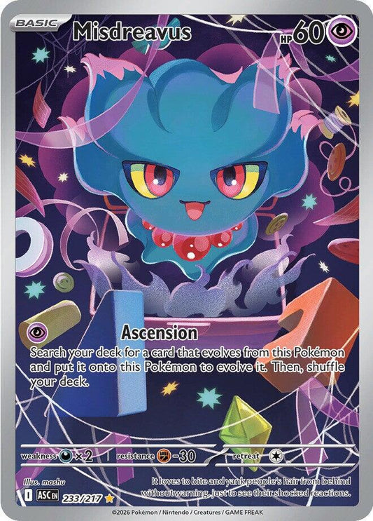 Misdreavus - 233/217 - Special illustration rare