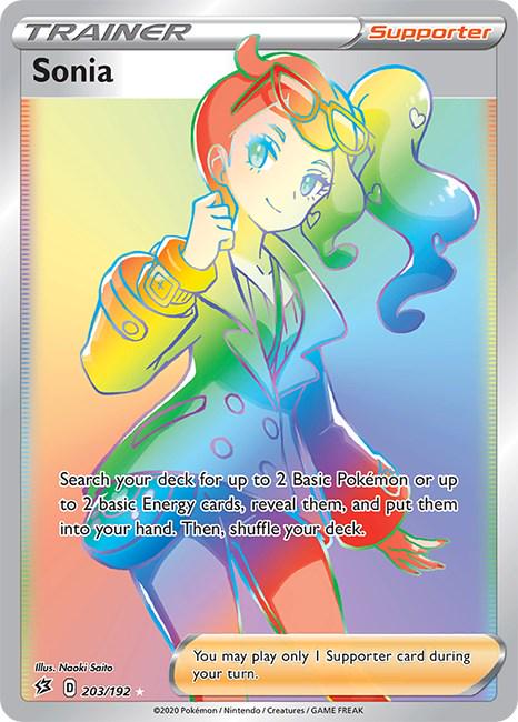 Sonia - 203/192 - full art hyper rare