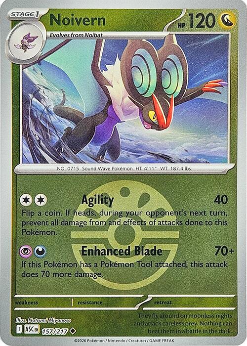 Noivern - 157/217 - Uncommon reverse
