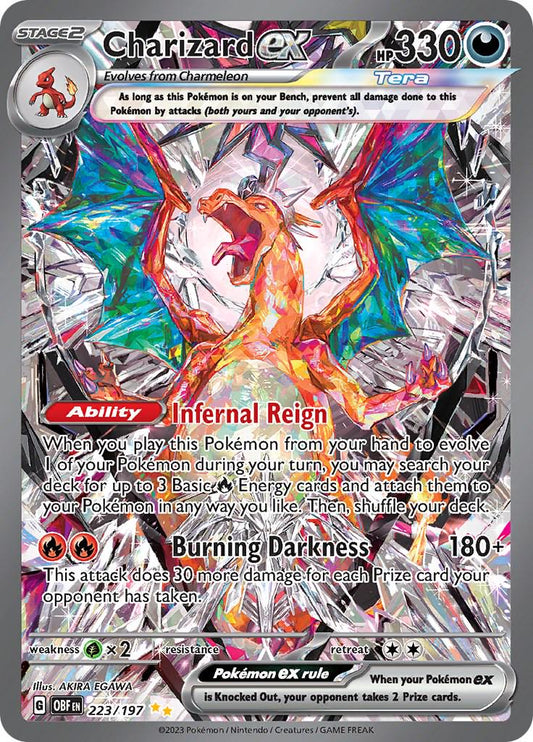 Charizard EX - 223/197 - Special Illustration Rare