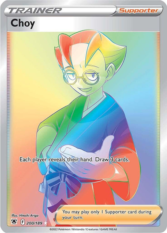 Choy - 200/189 - Full art hyper rare