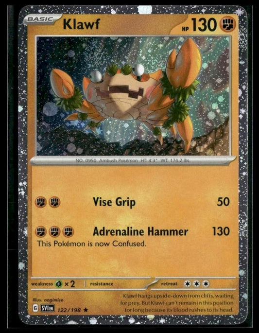 Klawf - 122/198 - Rare Cosmos Holo