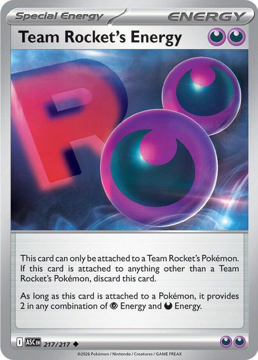 Team Rocket´s Energy - 217/217 - Uncommon