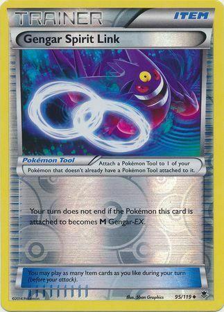 Gengar Spirit Link - 95/119 - uncommon reverse holo