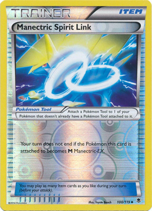 Manectric Spirit Link - 100/119 - uncommon reverse holo