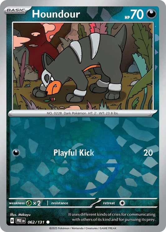 Houndour - 062/131 - Pokéball Holo