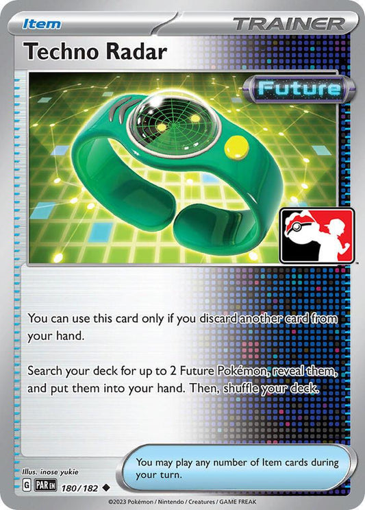 Techno Radar - 180/182 - Uncommon prize pack