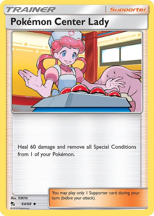 Pokémon Center Lady - 64/68 - uncommon