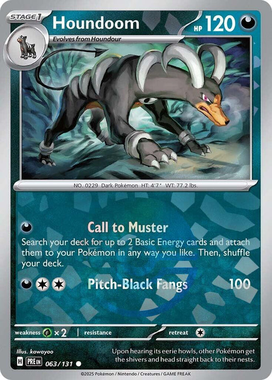 Houndoom - 063/131 - Pokeball Holo