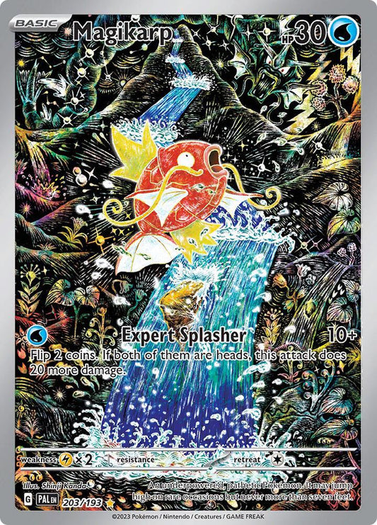 Magikarp - 203/193 - Special illustration rare - Shinji Kanda