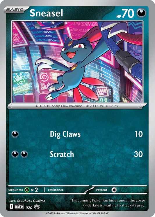 Sneasel - MEP020 - Holo Promo