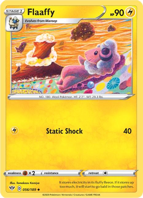 Flaaffy - 056/189 - uncommon - Tomokazu Komiya