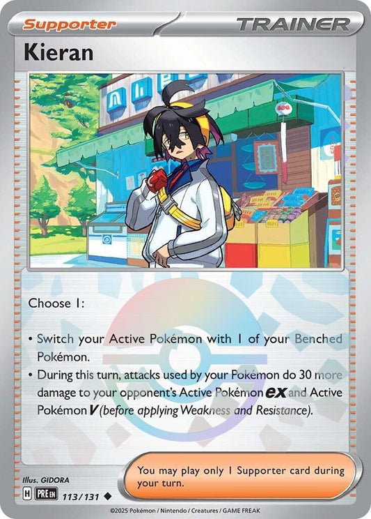 Kieran - 113/131 - Pokeball uncommon