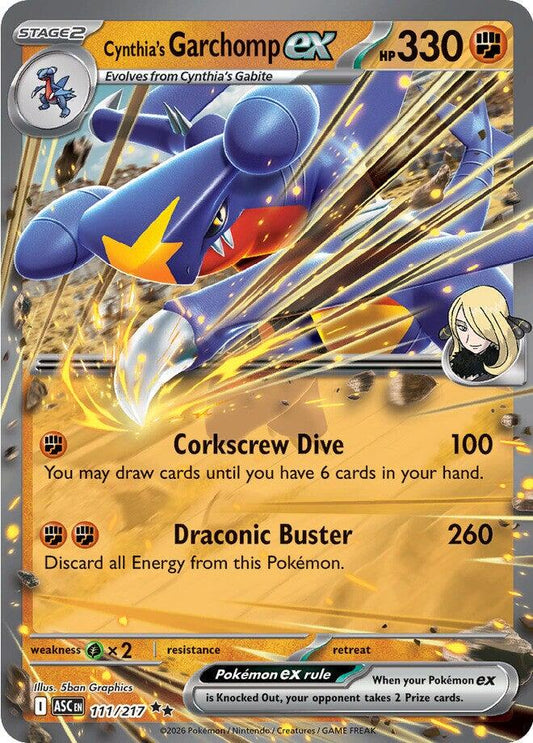Cynthia´s Garchomp ex - 111/217 - Ultra Rare