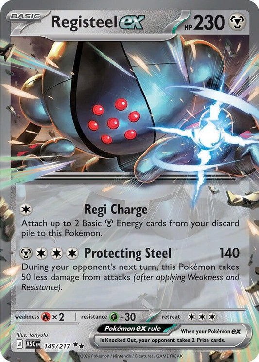 Registeel - 145/217 - Ultra Rare