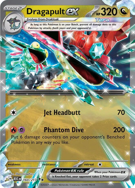 Dragapult ex - 160/217 - Ultra Rare