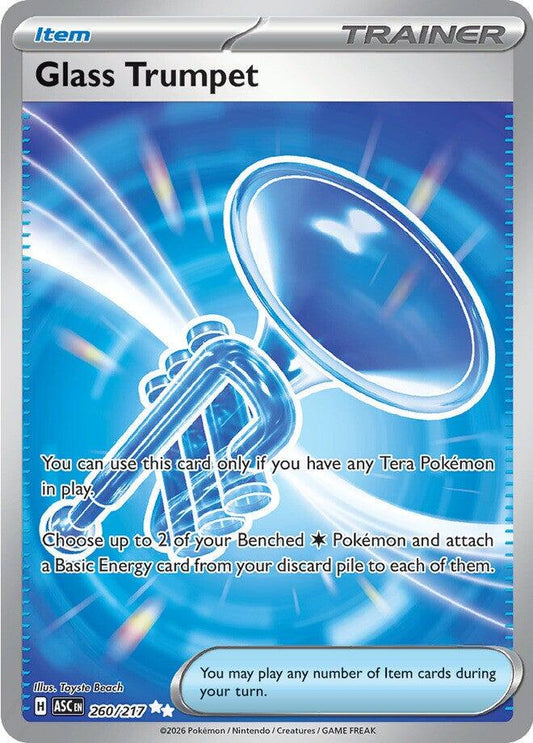 Glass Trumpet - 260/217 - Full Art ultra rare