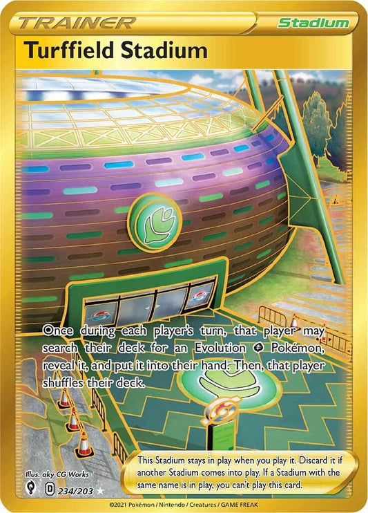 Turffield Stadium - 234/203 - Ultra rare Gold