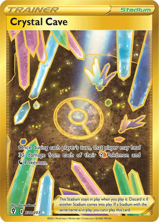 Crystal Cave - 230/203 - Ultra rare Gold