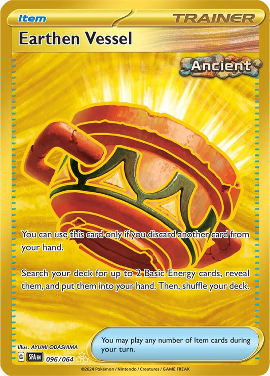 Earthen Vessel - 096/064 - Secret Rare Gold