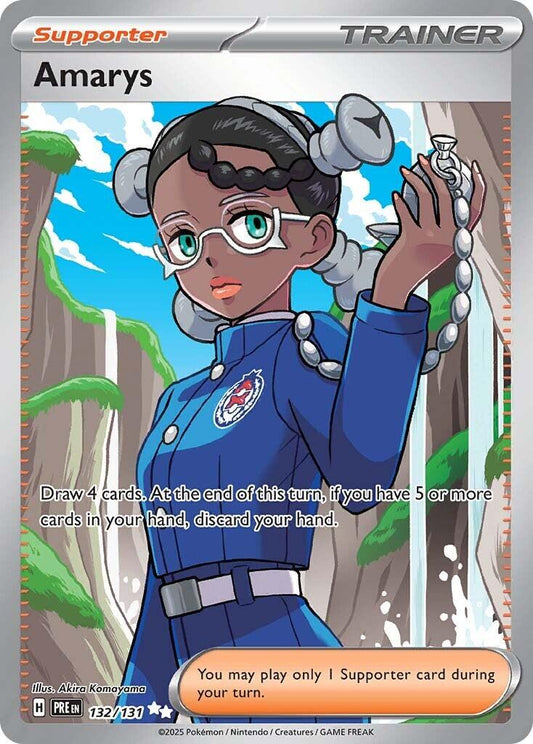 Amarys - 132/131 - Full ARt Ultra Rare