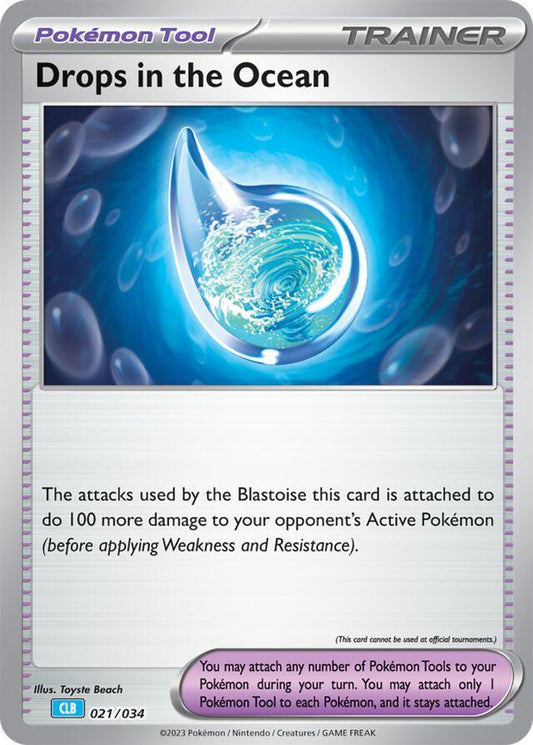 Drops in the Ocean - 021/034 - Classic holo