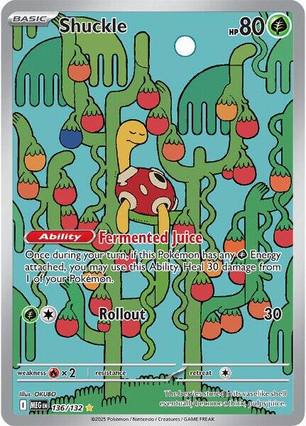Shuckle - 136/132 - Illustration Rare
