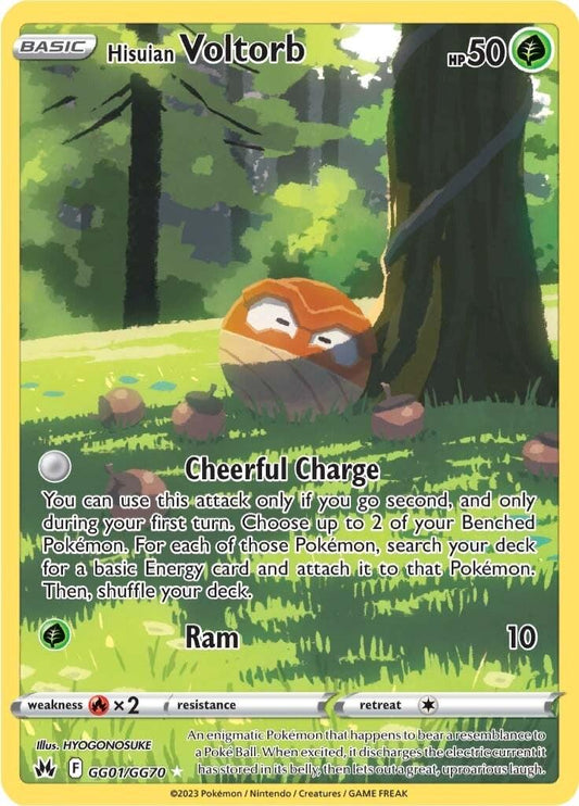 Hisuian Voltorb - GG01/GG70 - Galarian Gallery