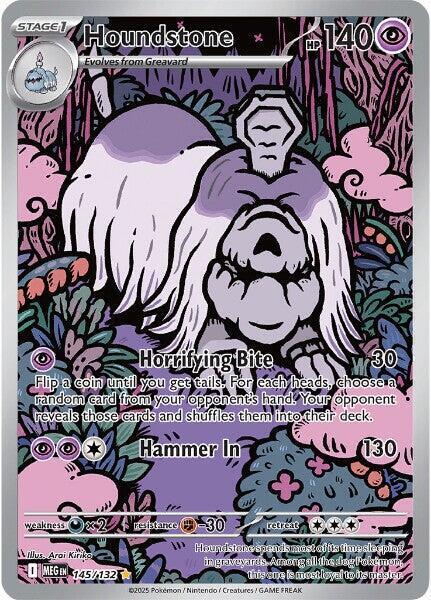 Houndstone - 145/132 - Special Illustration Rare
