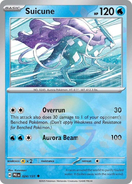 Suicune - 024/131 - Pokeball Holo