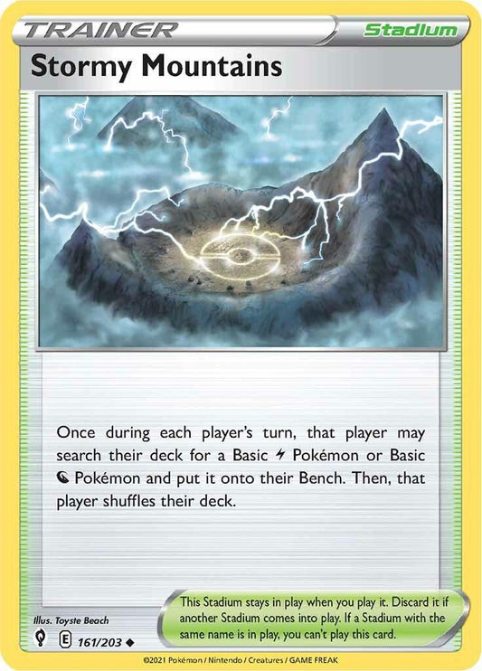 Stormy Mountains - 161/203 - uncommon