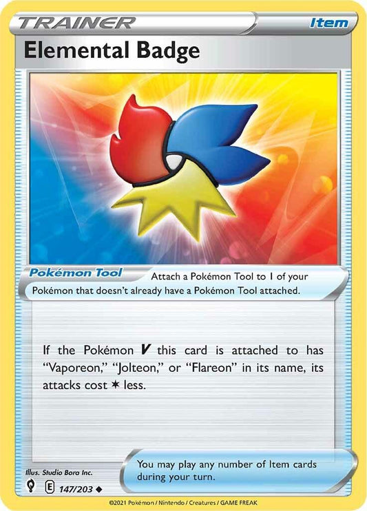 Elemental Badge - 147/203 - uncommon