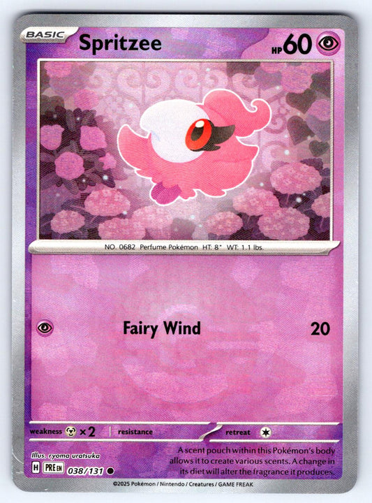 Spritzee - 038/131 - Pokeball Holo