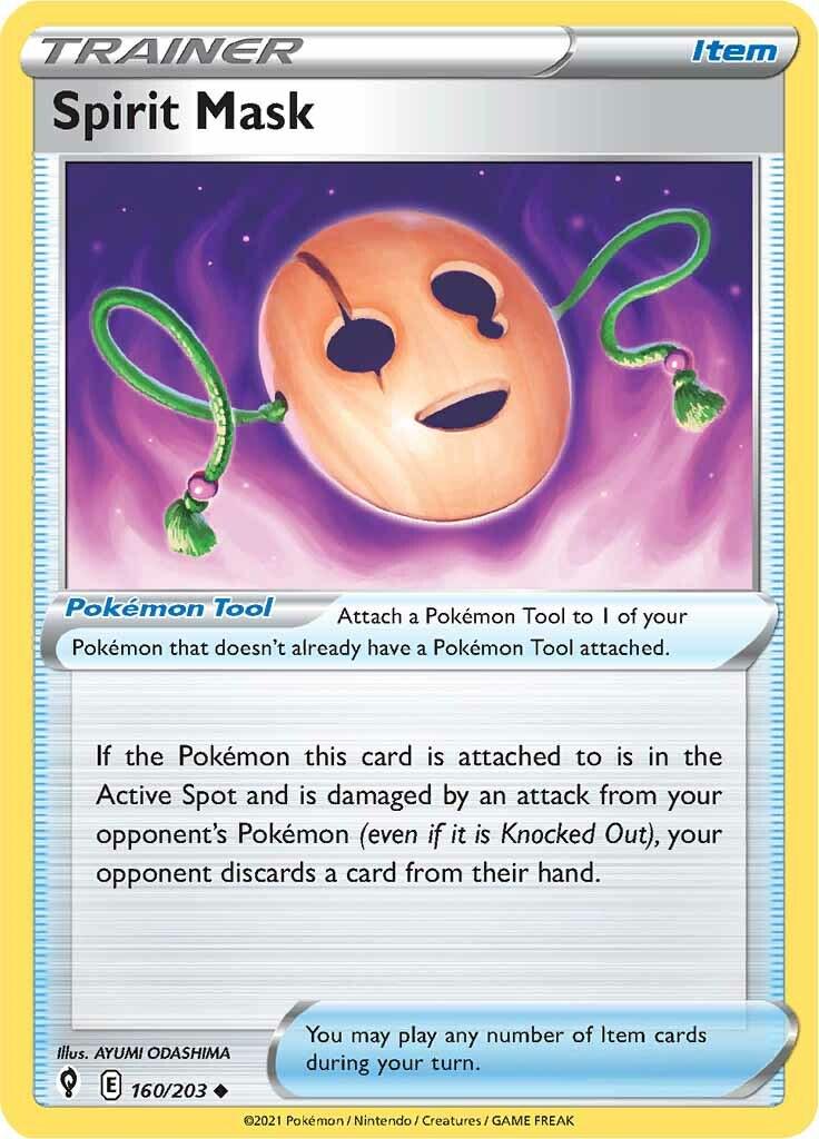 Spirit Mask - 160/203 - uncommon