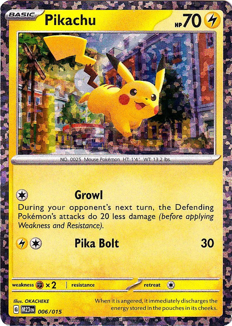 Pikachu - 025/165 - McDonals foil promo