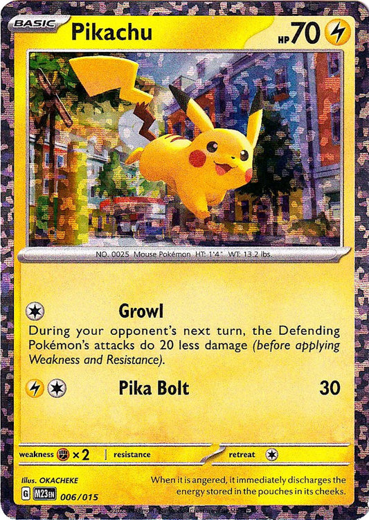 Pikachu - 025/165 - McDonals foil promo