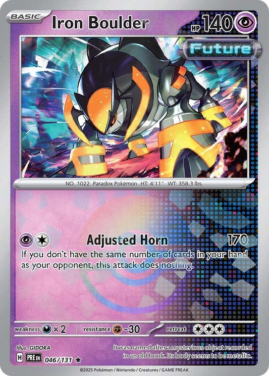 Iron Boulder - 046/131 - Pokeball holo