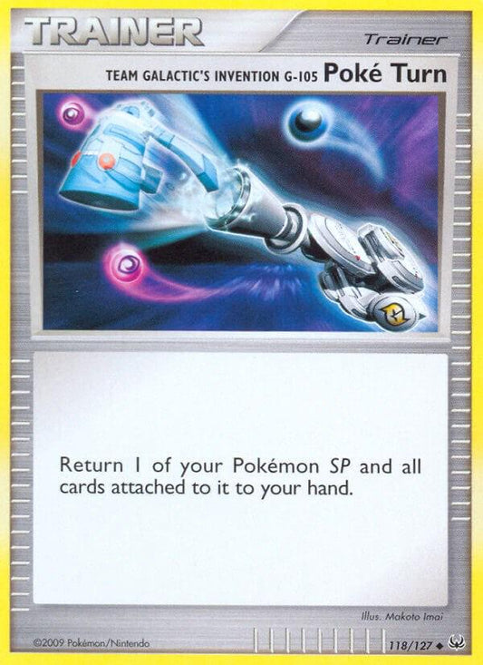 Team Galactic´s Invention G-105 Poké Turn - 118/127 - Uncommon