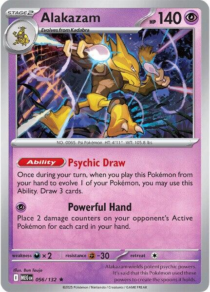 Alakazam - 056/132 - Rare