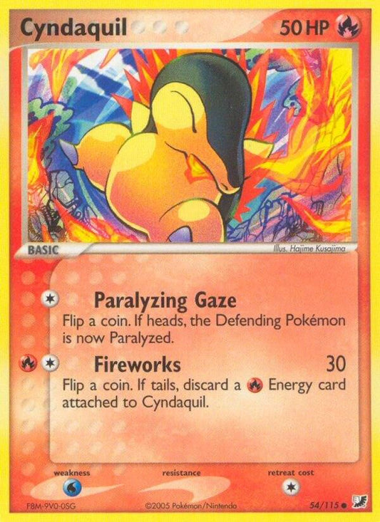 Cyndaquil - 54/115 - Common