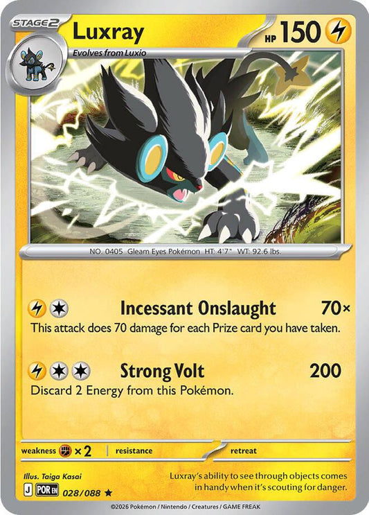 Luxray - 028/088 - Rare
