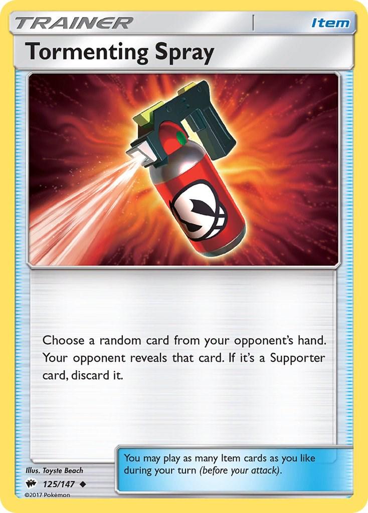 Tormenting Spray - 125/147 - uncommon