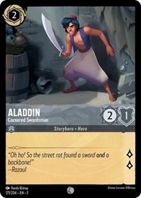 Aladdin - Cornered Swordsman - 171/204 - Common